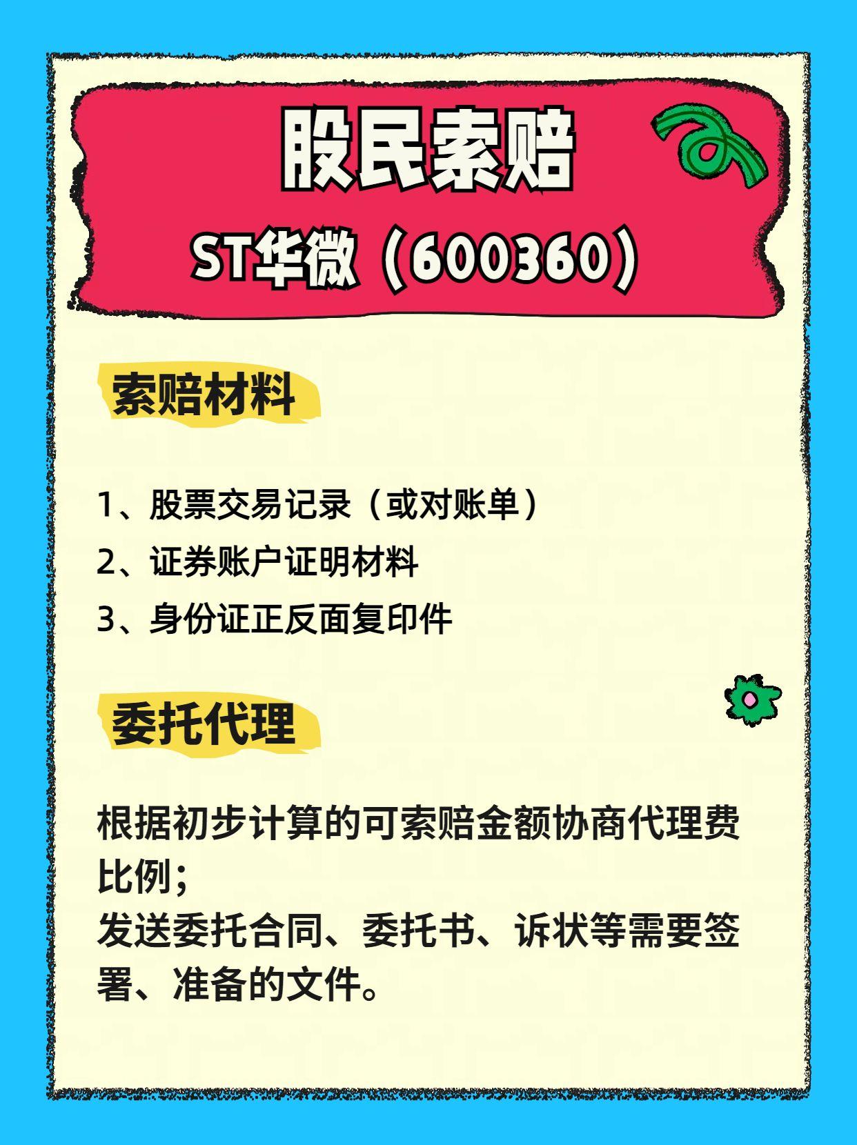 *ST华微：控股股东已将所持股份质押 承诺补偿损失